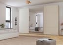 rauch Schwebetürenschrank CORTONA | Beige 2