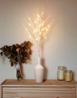 BONETTI LED Baum Weihnachtsdeko | Weiß