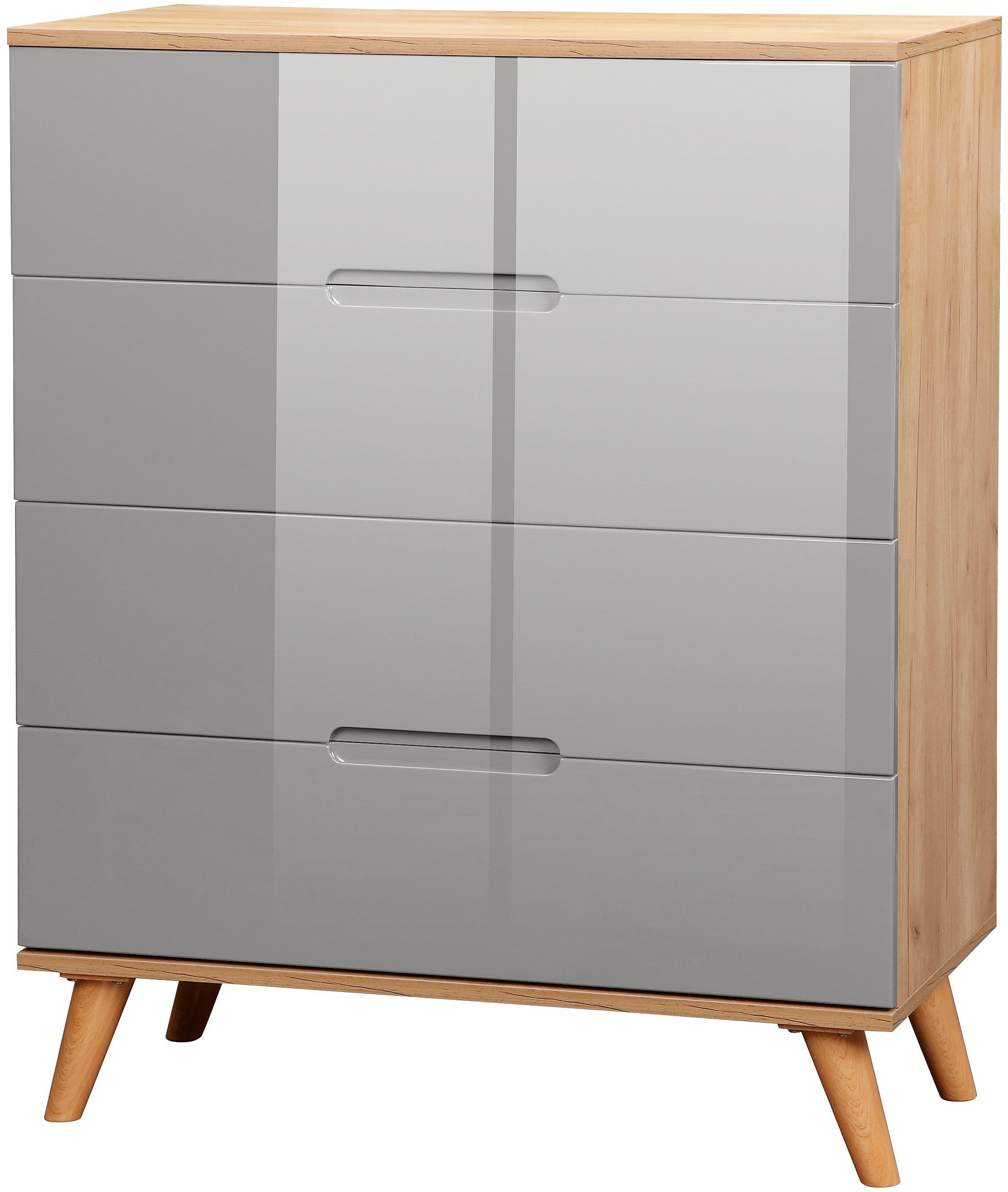 OTTO home Schubkastenkommode Lund | Grau