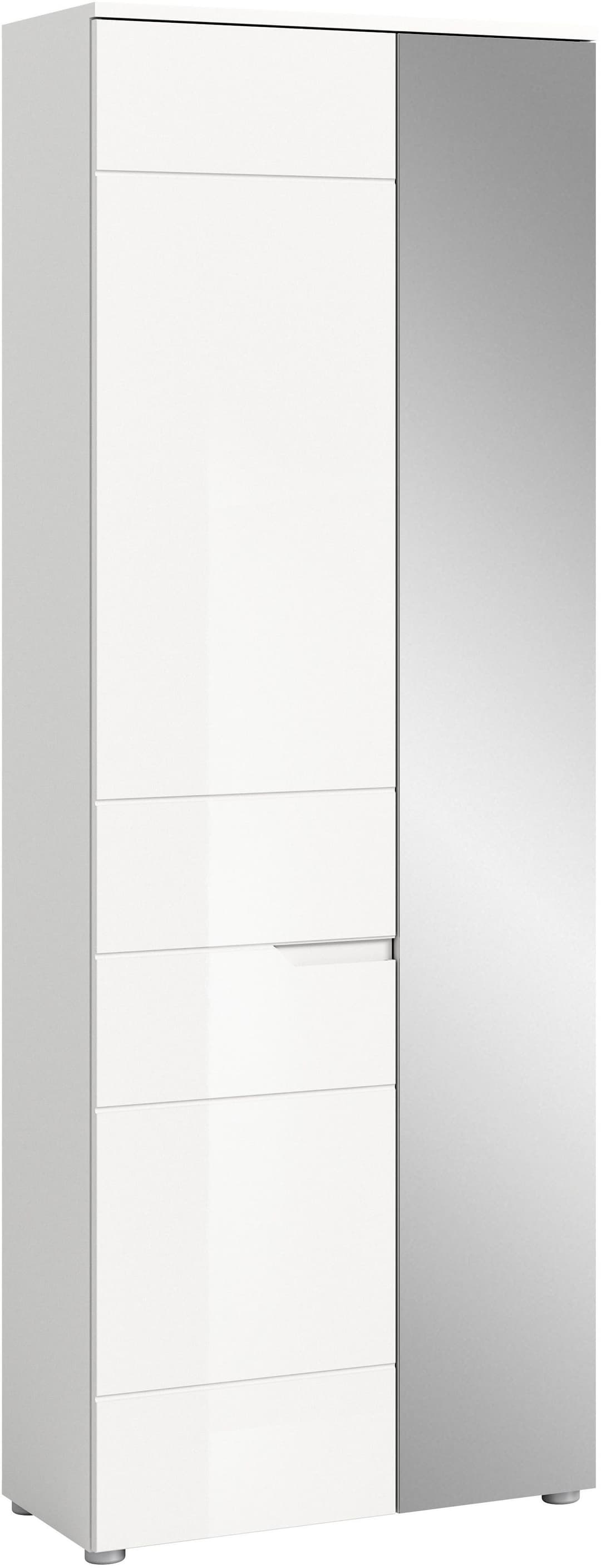 Home affaire Garderobenschrank CAPRI | Weiß