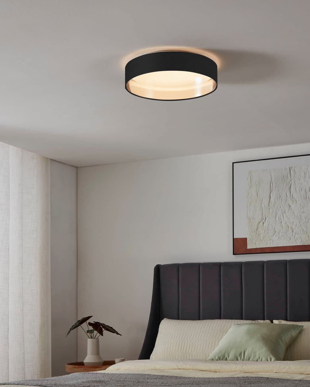 OTTO home LED Deckenleuchte Merryn | Schwarz