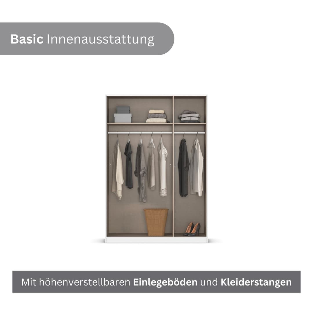 rauch LAGOA Kleiderschrank | Braun