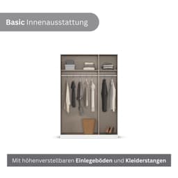 rauch LAGOA Kleiderschrank | Braun