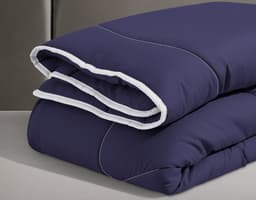 OTTO home Microfaserbettdecke Microlux | Blau