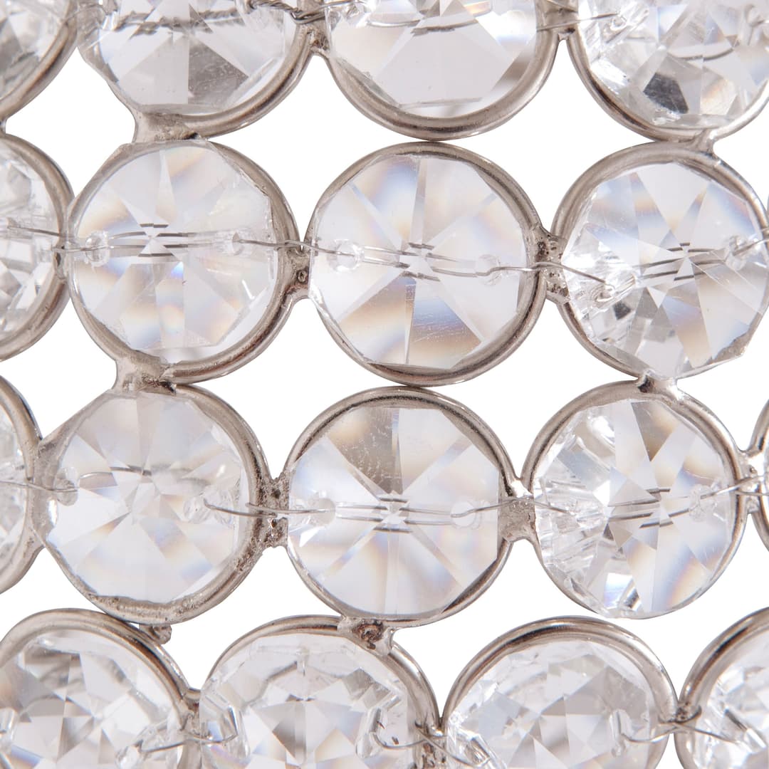 Home affaire Teelichthalter Kristall | Silber