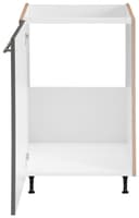 OPTIFIT Spülenschrank Bern | Grau 3