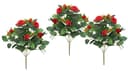 I.GE.A. Künstlicher Rosenbusch | Rot