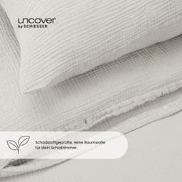 uncover by SCHIESSER Bettwäsche Lennox | Beige