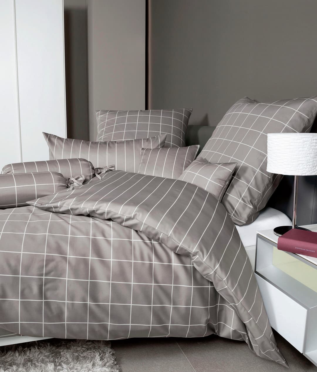 Janine Kissenbezug modernclassic 39025 | Grau
