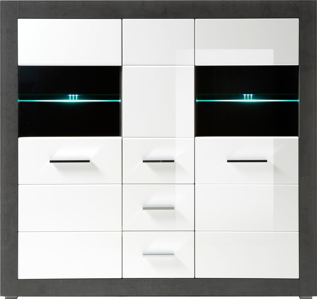 Home affaire Highboard Etero | Weiß