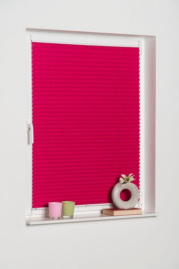 K-HOME Plissee Klemmfix Pisa | Pink