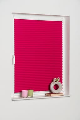 K-HOME Plissee Klemmfix Pisa | Pink