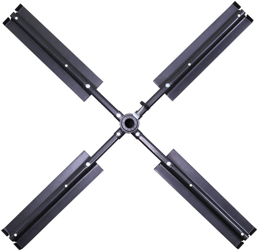 Schneider Schirme Plattenständer Standard | Schwarz