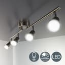 B.K.Licht LED Deckenspots | Silber 2