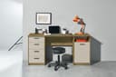 BEGA OFFICE Schreibtisch Lotta | Holztöne 3