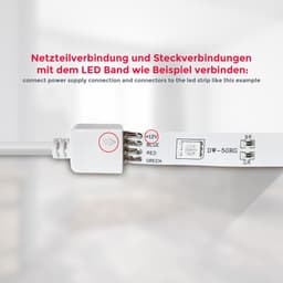 B.K.Licht LED-Streifen Lucilla | Mehrfarbig