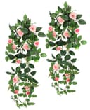Künstlicher Rosenhänger | Rosa