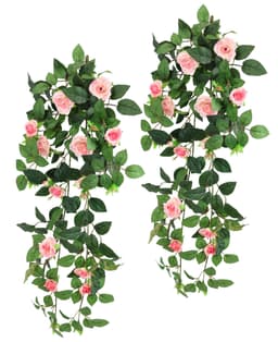Künstlicher Rosenhänger | Rosa