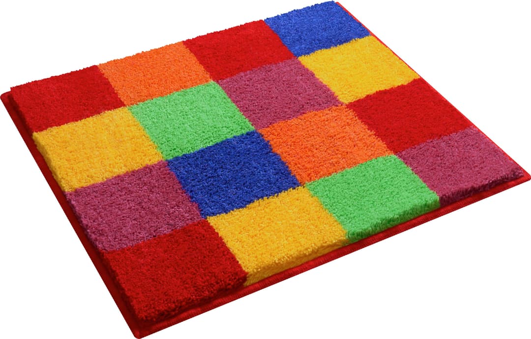 Grund Badematte Mosaik | Mehrfarbig