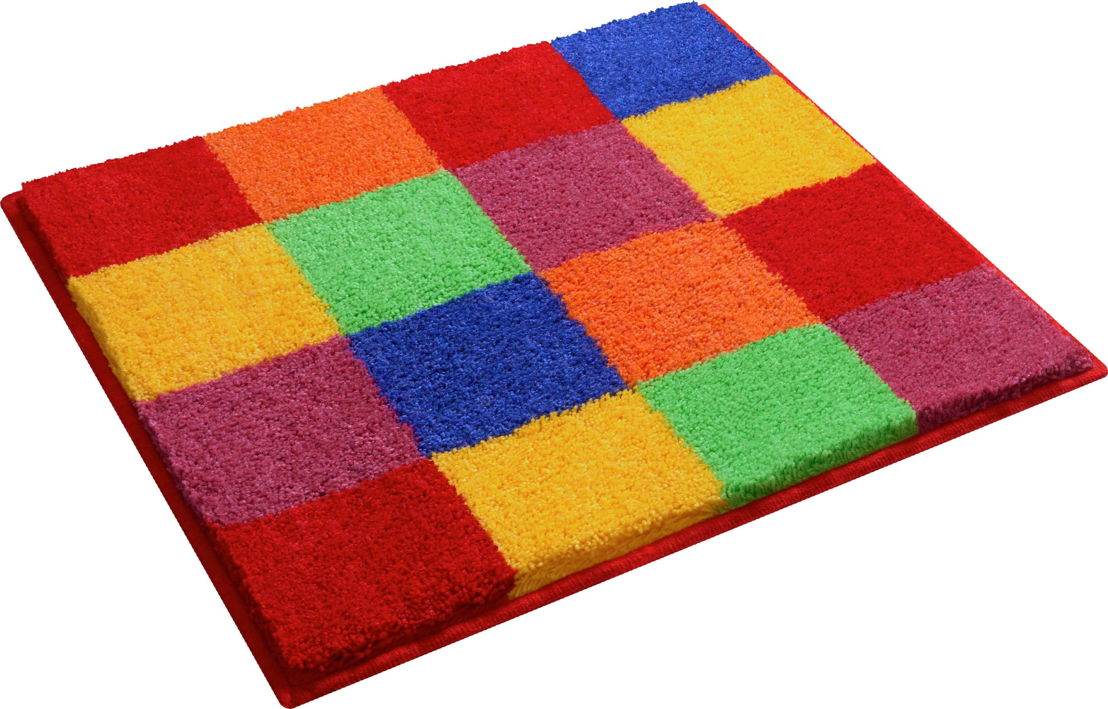 Grund Badematte Mosaik | Mehrfarbig