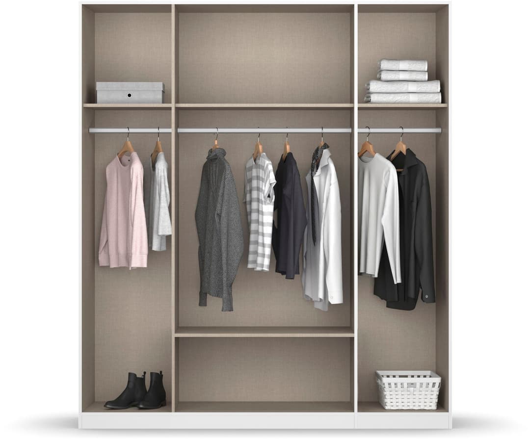 rauch Kleiderschrank GAMMA | Weiß