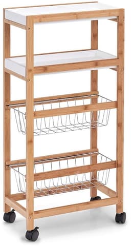 Zeller Present Küchenwagen Bamboo | Holztöne