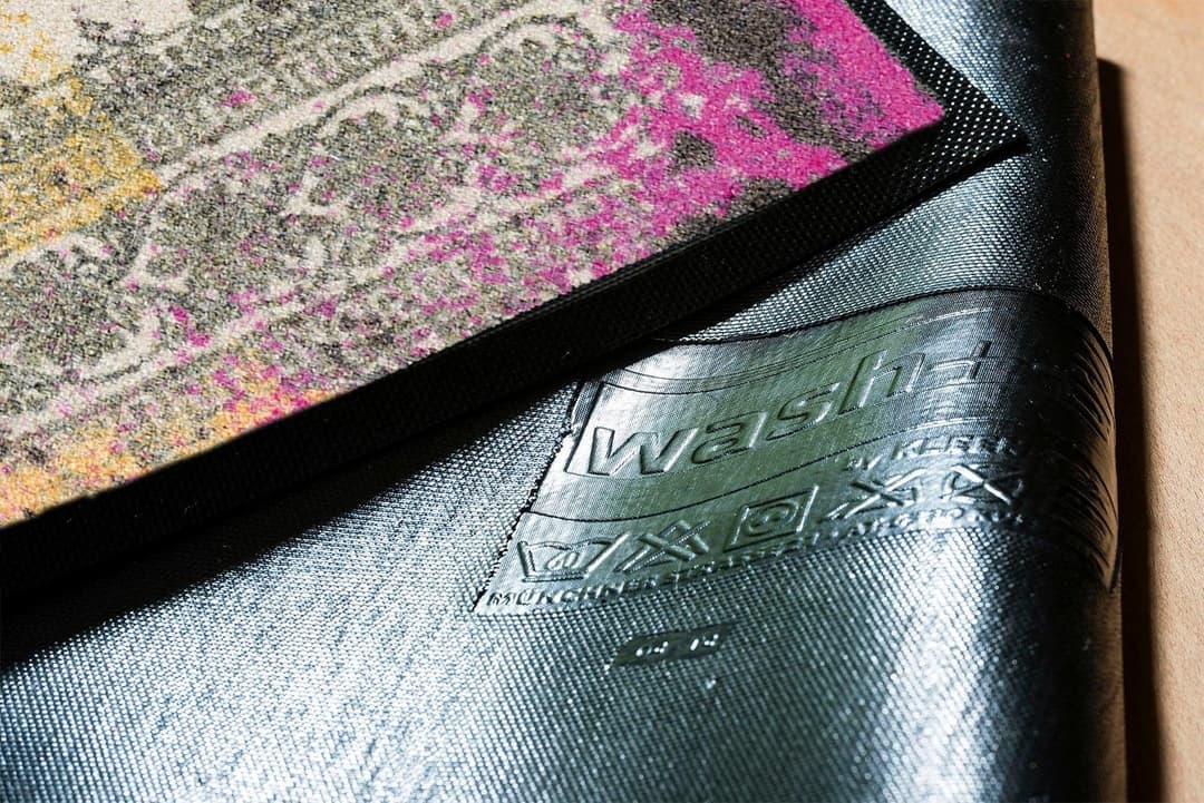 wash+dry by Kleen-Tex Fußmatte Taza | Pink