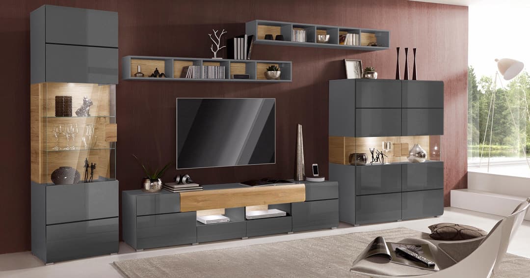 OTTO home Vitrine Toledo | Grau