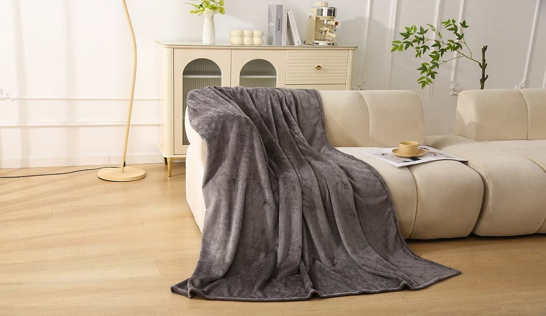 Wohndecke Tianna | Grau
