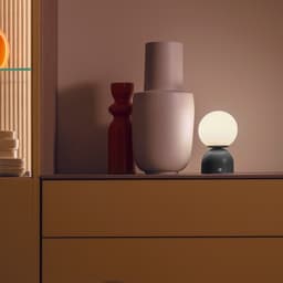 SCHÖNER WOHNEN-Kollektion LED Tischleuchte RUDI | Schwarz