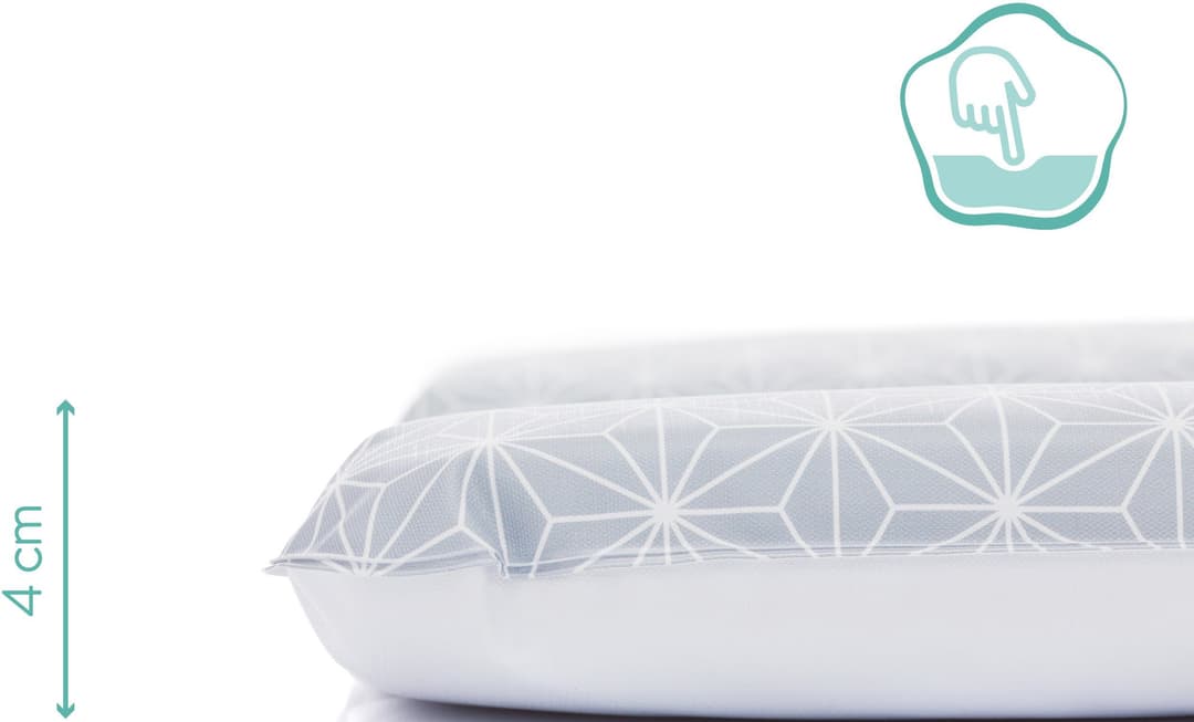 Fillikid Wickelauflage Softy | Grau