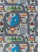 the carpet Happy Life Spielteppich | Grau