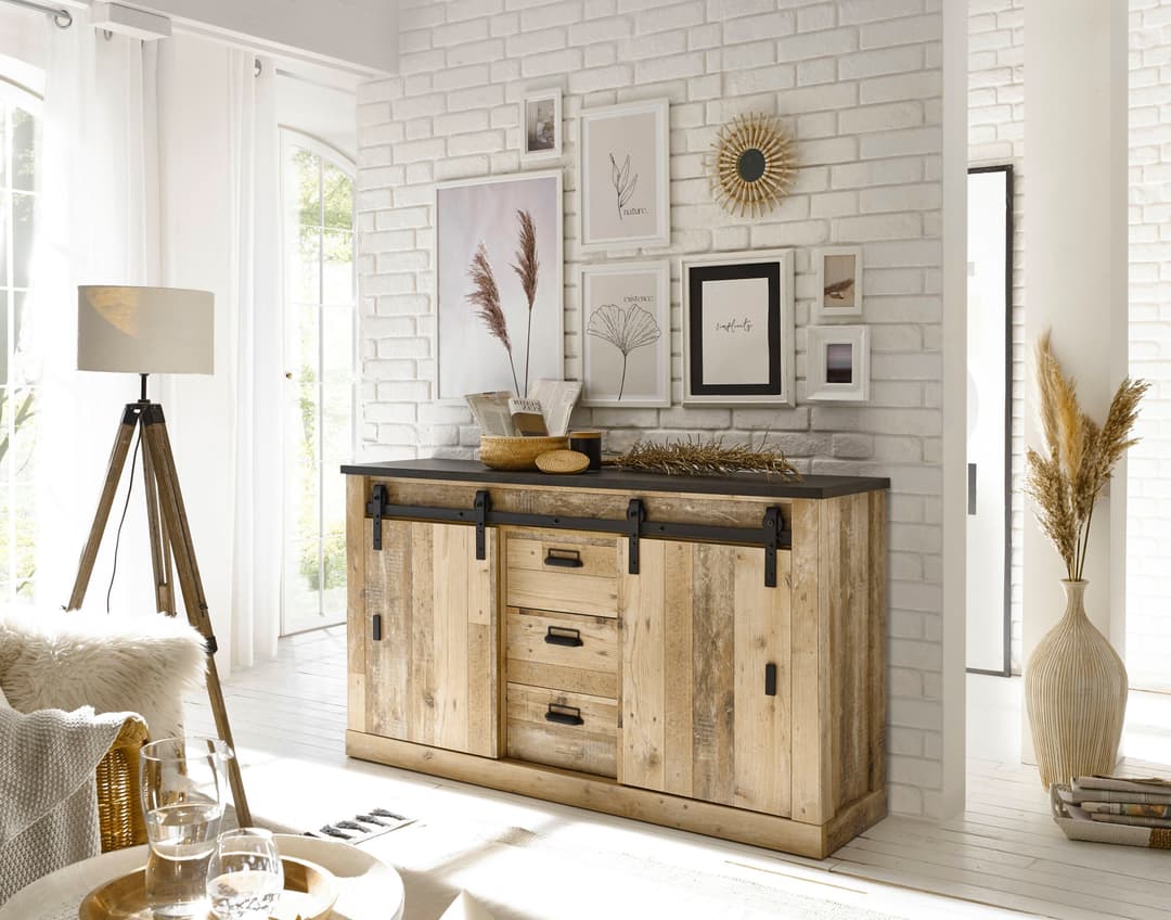 Sideboard SHERWOOD | Braun