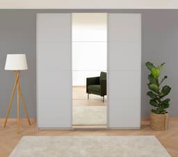 rauch Schwebetürenschrank Kleiderschrank KOLUNA | Grau
