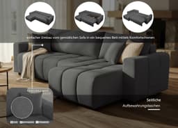 OTTO home Ecksofa YLVAA L-Form, 241 cm - OTTO. Verlässliche Qualität.