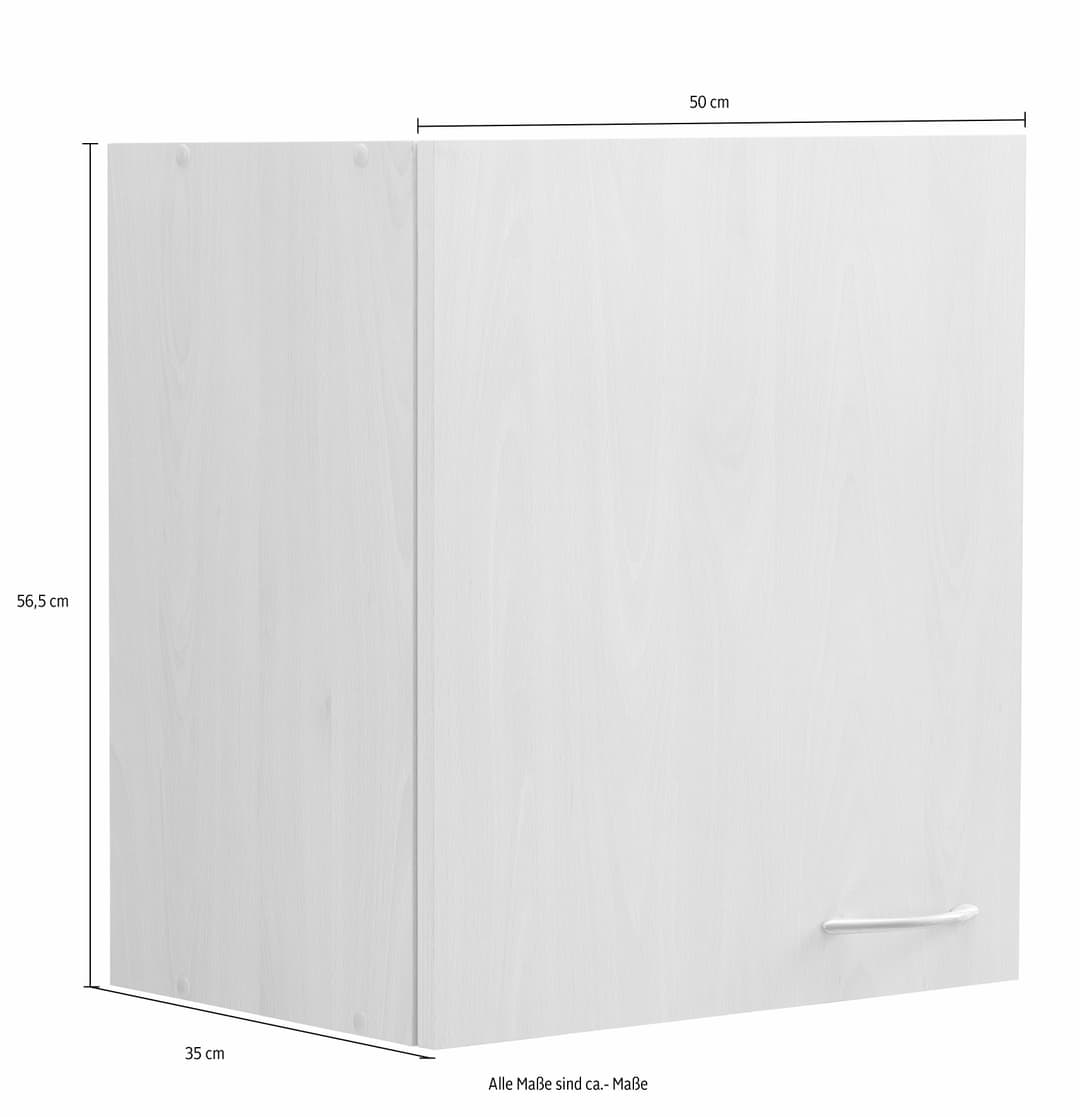 wiho Küchen Hängeschrank Kiel | Braun