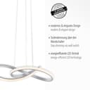 JUST LIGHT Pendelleuchte MARIA | Silber 4