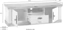 Home affaire Lowboard Florenz | Weiß 3