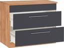 KOCHSTATION Unterschrank KS-Wien | Braun 3