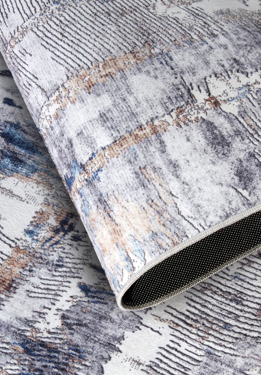 ELLE DECORATION Teppich Malard | Blau