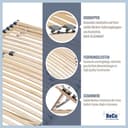 Lattenrost Noxus Flex K | Holztöne 2