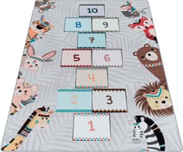 Ayyildiz Teppiche Kinderteppich PLAY 2903 | Grau