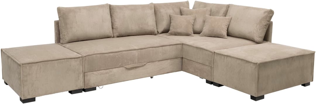 Home affaire Ecksofa Night & Day | Beige