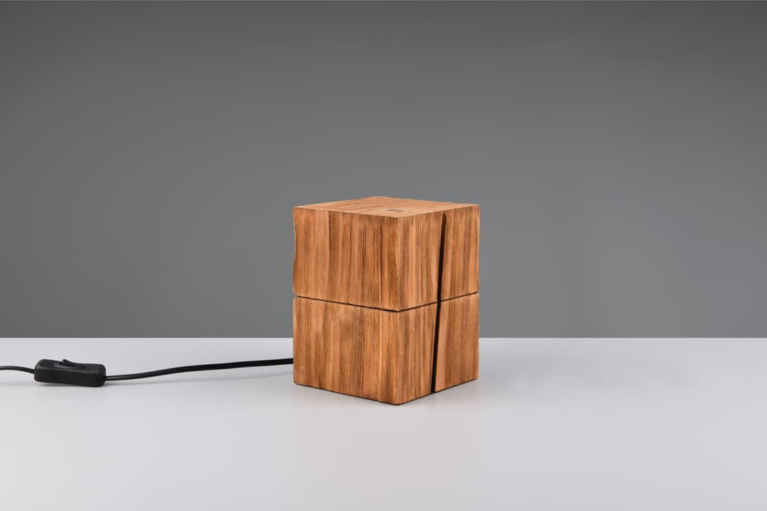 TRIO Leuchten TREASURE Tischleuchte | Holztöne