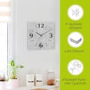 Artland Wanduhr Grauer Beton | Grau 4