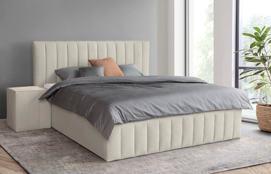 Home affaire Polsterbett Effy | Schwarz