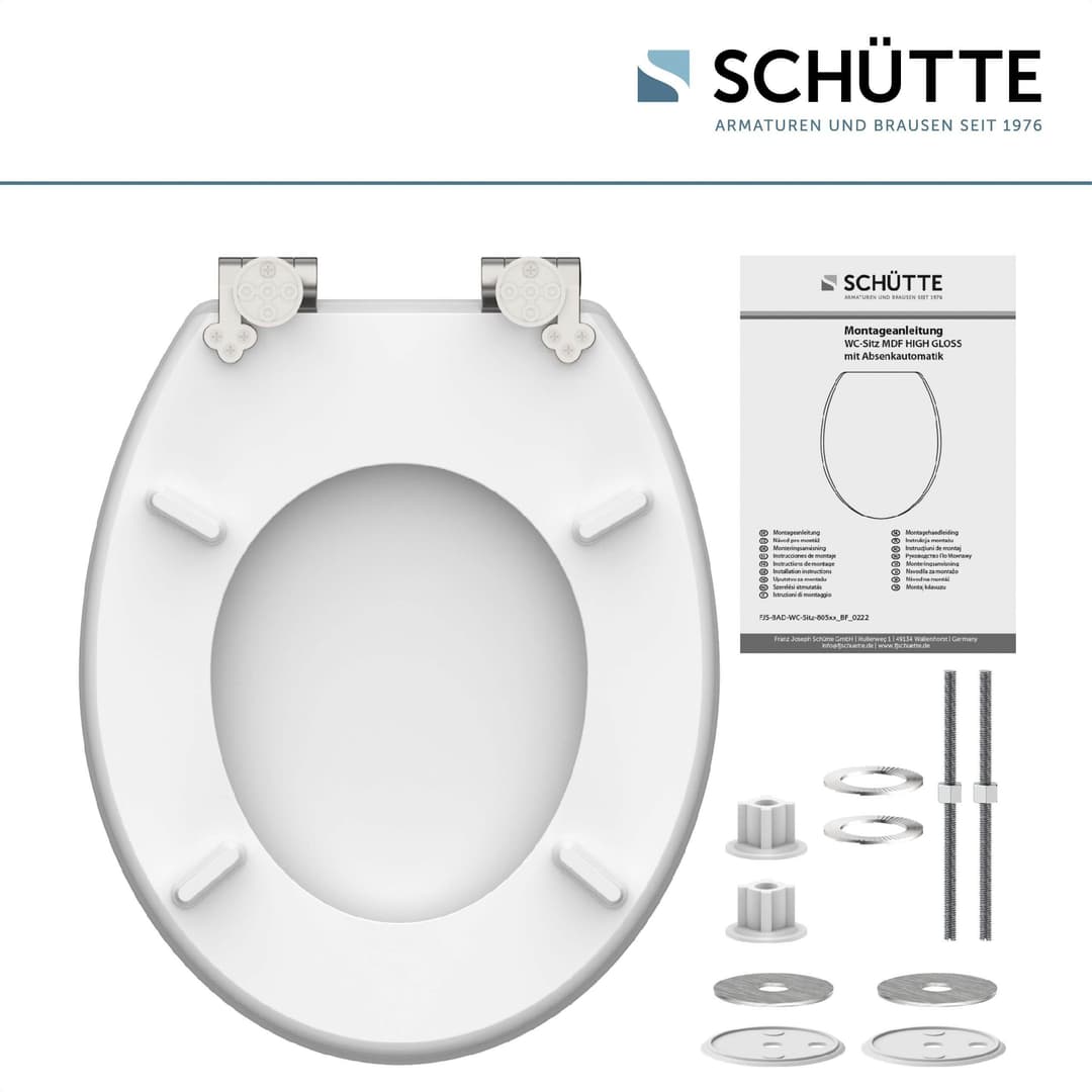Schütte BALANCE WC-Sitz | Mehrfarbig