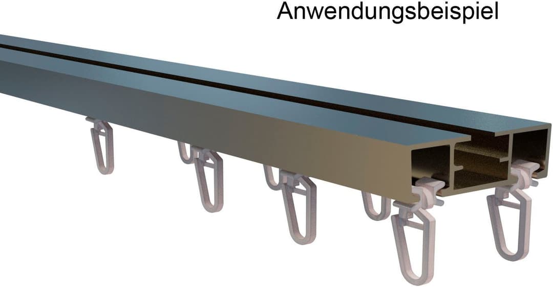 indeko Gardinengleiter X-Gleiter | Weiß