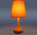 Paco Home Tischleuchte HELA | Orange 2