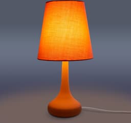 Paco Home Tischleuchte HELA | Orange